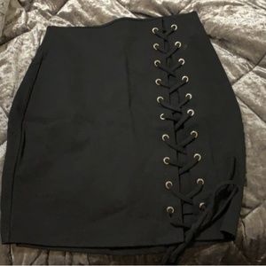 Lace up Skirt